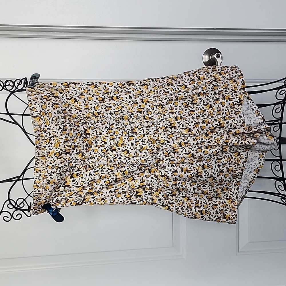 Guess floral romper, size small.
